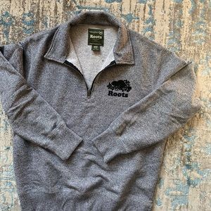 Roots 1/2 zip pullover sweaters